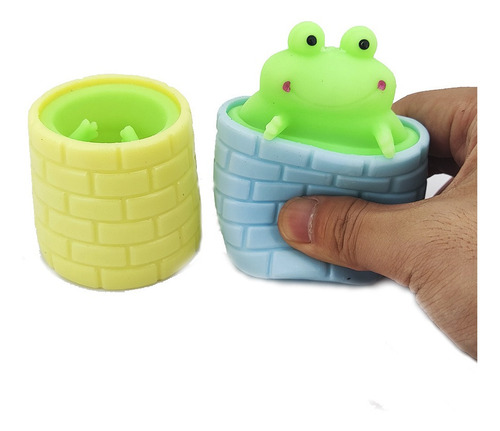 Shaky Friends Amigos Temblorosos Squishy Pop Rana Croc Croc 