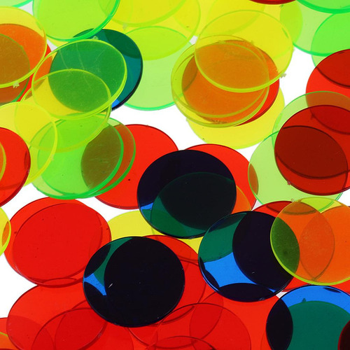 Chips De De Bingo Colores De Aprendizaje Recursos Contadores