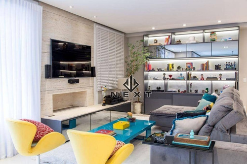 Imagem 3 de 30 de Apartamento Com 3 Suites À Venda, 206 M² No Condomínio Edifício Terraços Tamboré Em Alphaville - Santana De Parnaíba/sp - Ap0176