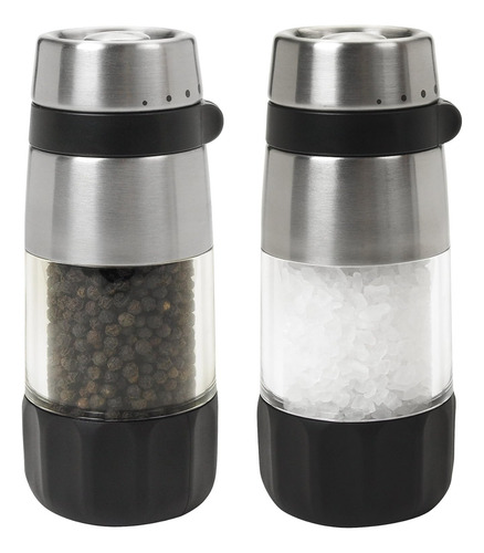 Juego De Molinillos De Sal Y Pimienta Oxo Good Grips, Acero