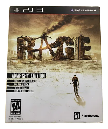 Rage Anarchy Edition Ps3 Fisico Nuevo Sellado
