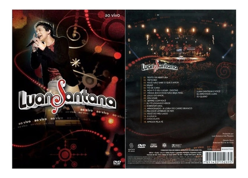 Dvd Luan Santana - Ao Vivo