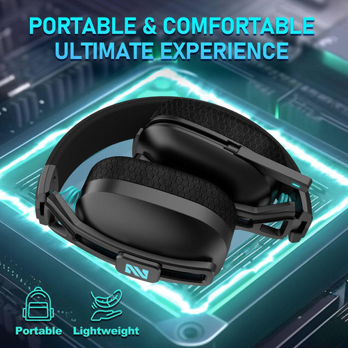 Fone De Ouvido Sem Fio Para Jogos Colusi M600 Para Ps5 Pc Co
