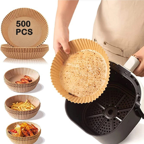 Forma Descartável Para Air Fryer 20cm Kit 500 Unid Papel