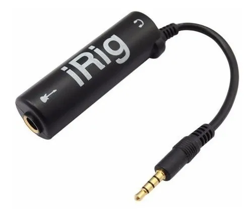 Conect Guitarra iPhone iPad iPod Amplitube Irig
