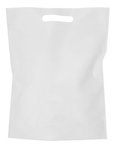 Imagen 2 de 10 de Bolsas Friselina Riñon Ecologica Para Sublimar Tela X 100