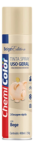 Spray Chemicolor Geral Bege 400ml