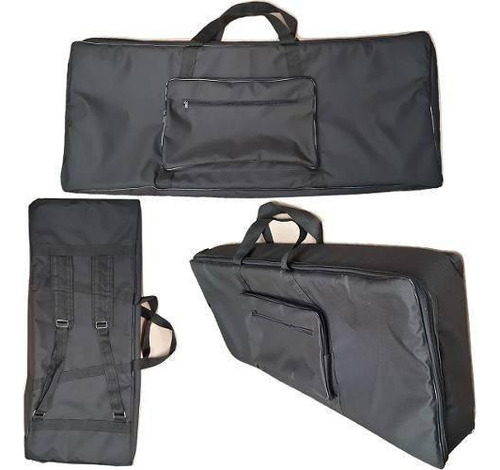 Capa Bag Master Luxo Para Teclado Yamaha Motif Xf7 (preto)