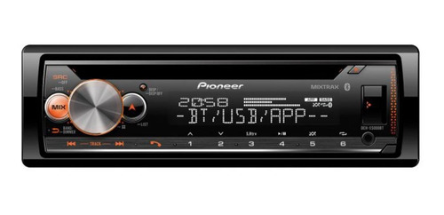 Som automotivo Pioneer DEH X5000 com USB e bluetooth