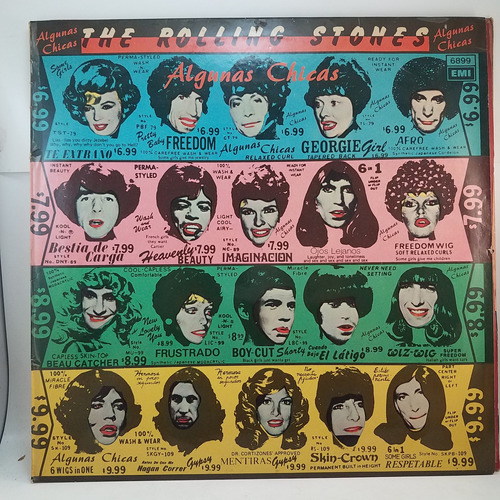 The Rolling Stones Algunas Chicas Some Girls 1978 Vinilo B+