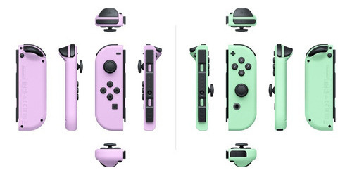 Imagen 2 de 3 de Joy Con Controllers Pastel L Purple R Green Nintendo Switch
