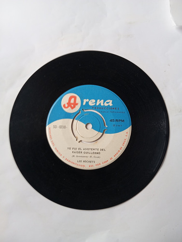 Vinilo Single - Los Rockets - Salvaje Y Tierno ( C154 (Usado)