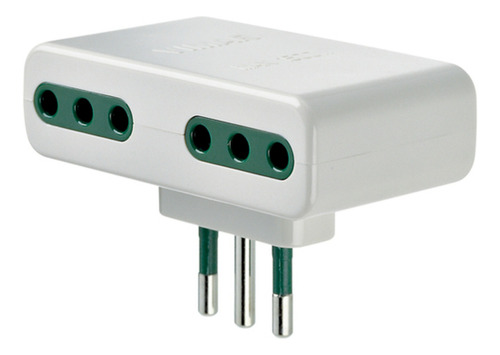Macho Vte Multiple 4 Salidas 10a Blanco Vimar