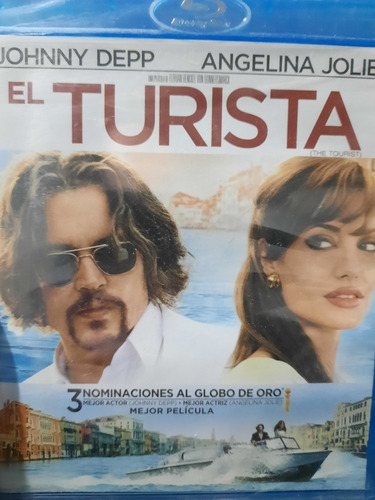 Blu-ray El Turista - Johnny Depp, Angelina Jolie