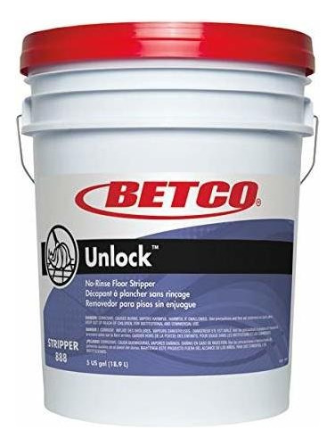 Limpiador De Pisos Para H Betco Unlock Floor Stripper, 5