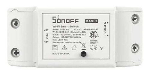 4 Piezas Sonoff Basic Switch Inteligente Wifi Domótica
