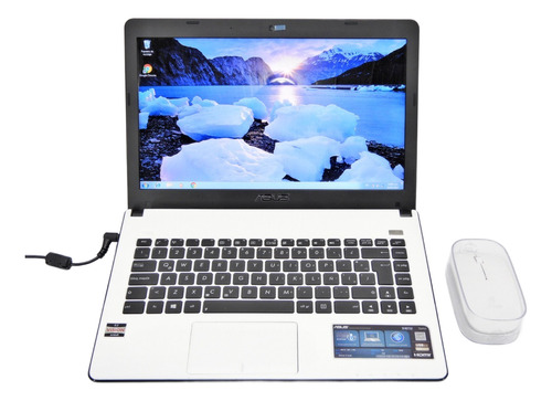 Laptop Asus 1.7 Ghz Ram 2gb Dd 320gb Sin Pila (Usado)