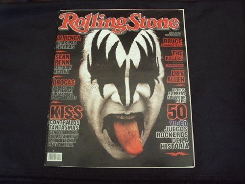 Revista Rolling Stone # 132  - Tapa Kiss