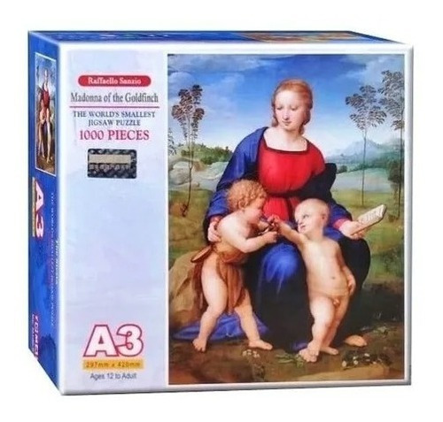Rompecabezas Madonna Jilguero Mini 1000 Piezas Tomax
