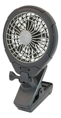 Ventilador Clip O2cool Treva De 12,7 Cm, Bateria De 2 Veloci