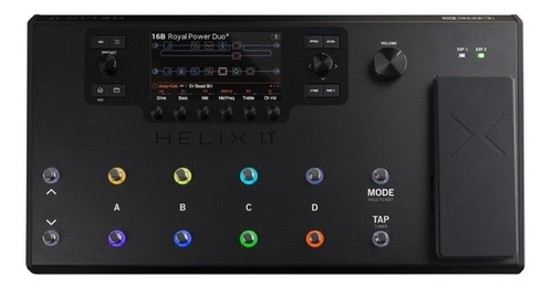 Imagen 1 de 5 de Pedal de efecto Line 6 Helix LT negro