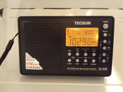 Imagem 8 de 8 de Rádio Receptor Tecsun Pl505 Am Fm Oc Ol Pl-505 Portátil