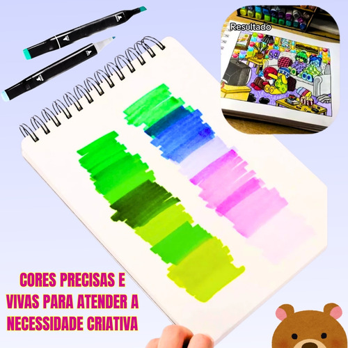 Kit 2 Livros Boobie Goods Com 2 Kit Canetinhas Sortidas Top