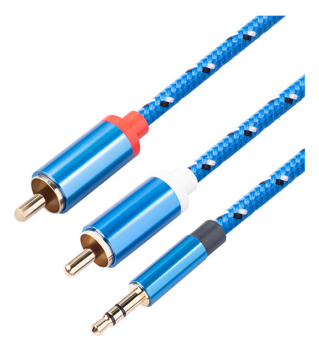 Cable K1rca, Conector De 3,5 Mm Macho A 2 Auriculares Rca Ma