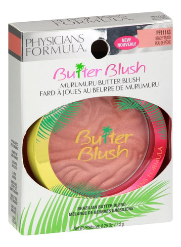 Physicians Formula Rubor Butter Blush Tono Del Maquillaje Beachy Peach