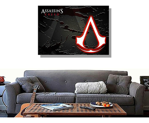 Pósters - Ps4 Games - Logo Assassin's Creed - 120x85 Nuevos