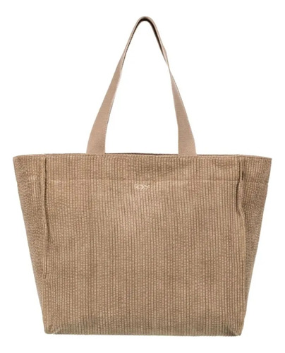 Bolsa Roxy Feeling Good Tote Khaki Mujer Erjbp04821-gld0