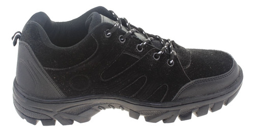 Zapatilla Negro Vía Franca Art. 8sxr77022bl