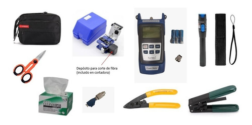 Kit De Herramientas Para Fibra Óptica Amplio