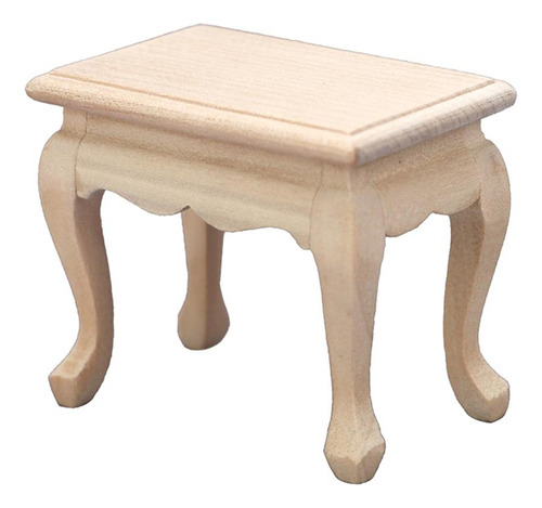 Diy Mini Muebles De Mesa De Madera Juguetes Decoración De