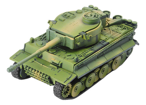 Plástico 1:72 Modelo De Tanque Tigre Tanque Para Verde