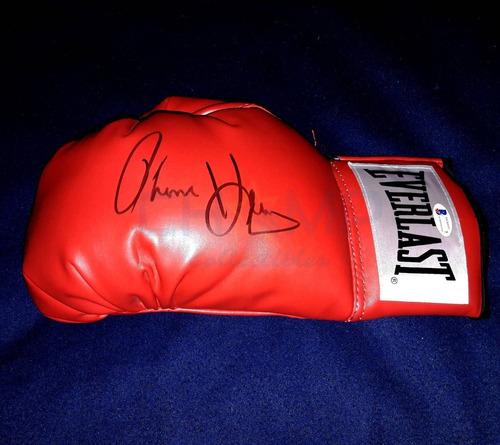 Guante Autografiado Thomas Hearns Box Everlast Hitman Cobra