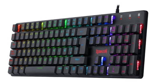 Teclado Gamer Mecanico Redragon Shrapnel K589rgb Español Rgb
