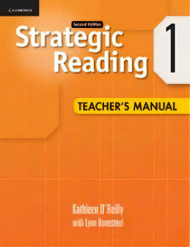 Strategic Reading Level 1 Teacher's Manual 2nd Edition, De O'reilly, Kathleen. Editorial Cambridge University Press, Tapa Blanda En Inglés