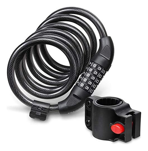 Cable De Bloqueo De Bicicleta (6 Pies), Código De Combinació