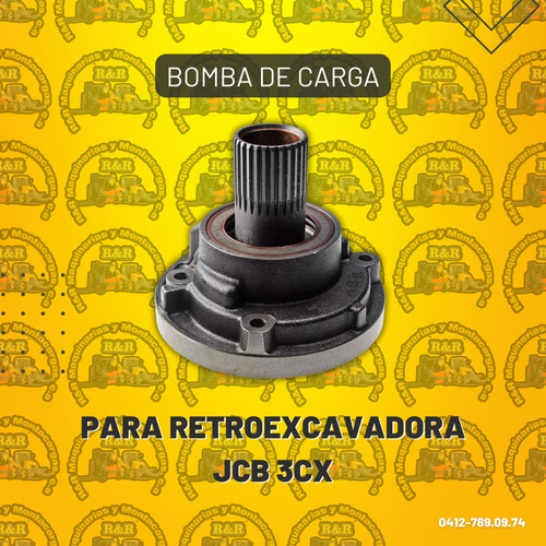 Bomba De Carga Para Retroexcavadora Jcb 3cx