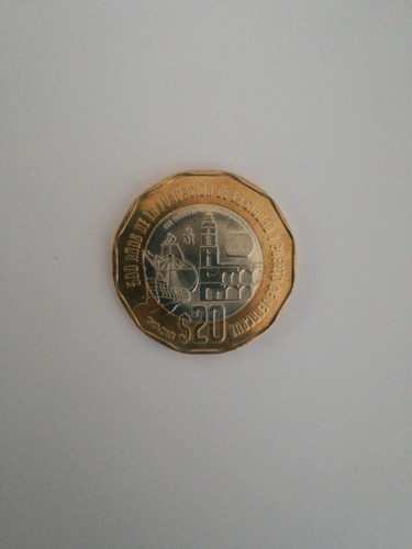 Moneda De 20 Pesos 500 Años Fundación Veracruz