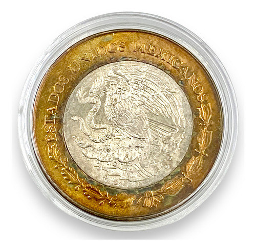 Moneda Bimetalica 100 Peso 2005 Edo Baja California 2da Fase (Usado)