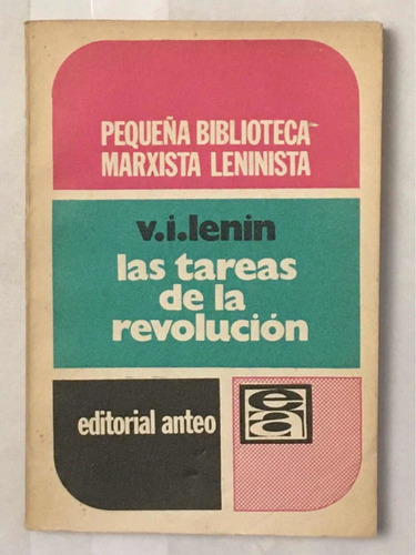 Las Tareas De La Revolucion V I Lenin