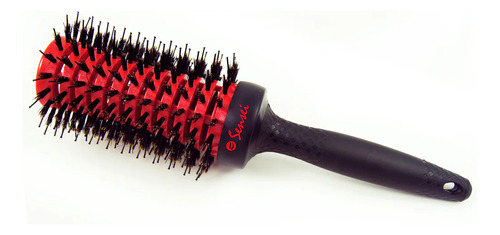 Set Cepillos Profesional Para Cabello De Cerda Mixta Sensei Rojo