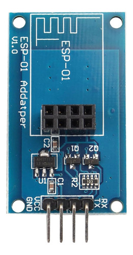 Modulo Adaptador Esp01 Esp01s 3.3v 5v Serie Ttl Arduino Pcb