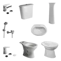 Comprar Juego De Baño Completo Andina Ferrum Y Griferias M4 Fv