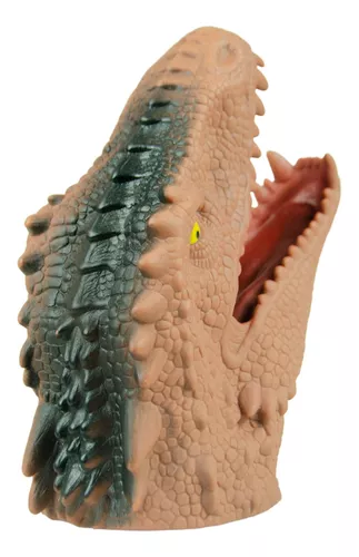 Fantoche Tiranossauro Rex Cabeça T-rex Brinquedo Infantil - Dupari