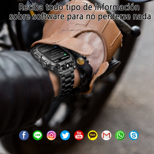 Reloj Inteligente Hombre Reloj Inteligente Bluetooth Llamada