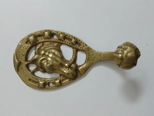 comprar Gancho Perchero Antiguo Caballo En Bronce