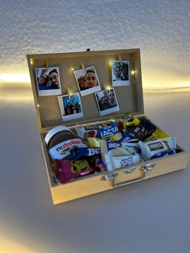 Caixa Mdf Personalizada Para Presentear Namorado, Pai, Mãe..